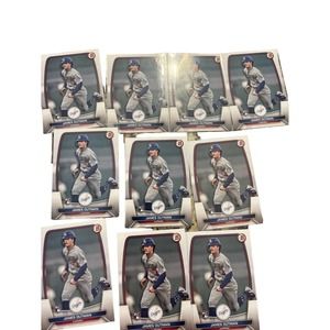 2023 Bowman James Outman Rookie Card LA Dodgers #13 RC dodgers lot of 10
